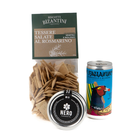 Kit Aperitivo Estate Ravenna Rosmarino "Baracca e Bizantini"