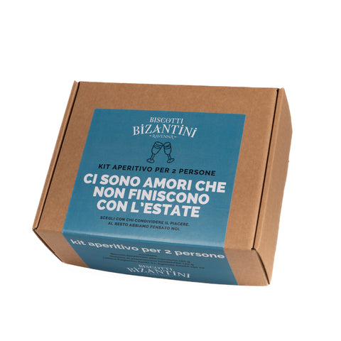 Kit Aperitivo Estate Ravenna Mandorla "Ci sono amori che non finiscono con l'estate"