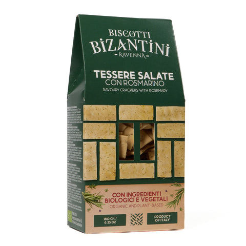 Biscotti salati al rosmarino Bio - 150g