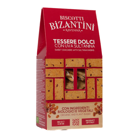 Biscotti dolci all'uvetta Bio